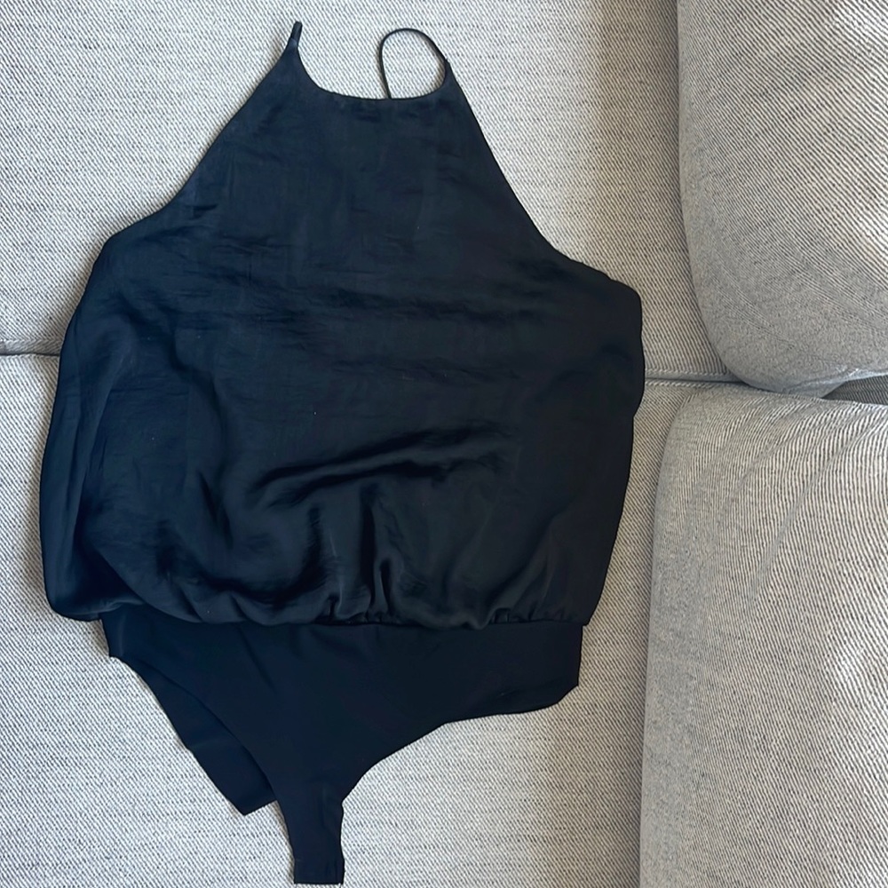 Zara Black bodysuit